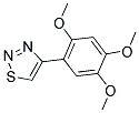 2,4-DIMETHOXY-5-(1,2,3-THIADIAZOL-4-YL)PHENYL METHYL ETHER Struktur