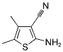 2-AMINO-4,5-DIMETHYL-THIOPHENE-3-CARBONITRILE Struktur