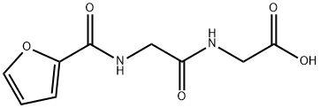 (2-[(FURAN-2-CARBONYL)-AMINO]-ACETYLAMINO)-ACETIC ACID Structure