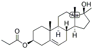 17ALPHA-METHYLANDROSTENDIOL PROPIONATE Struktur