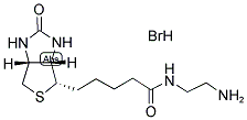 N-(2-AMINOETHYL)BIOTINAMIDE, HYDROBROMIDE Struktur