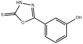 3-(5-MERCAPTO-[1,3,4]OXADIAZOL-2-YL)-PHENOL Struktur