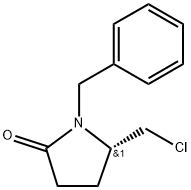 (S)-1-BENZYL-5-CHLOROMETHYL-2-PYRROLIDINONE Struktur