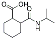 2-ISOPROPYLCARBAMOYL-CYCLOHEXANECARBOXYLIC ACID Struktur