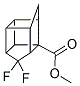 METHYL 10,10-DIFLUOROPENTACYCLO[5.3.0.0(2,5).0(3,9).0(4,8)]DECANE-2-CARBOXYLATE Struktur