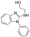 2-(1-PHENYL-1H-BENZOIMIDAZOL-2-YLAMINO)-ETHANOL Struktur