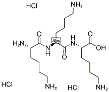 L-LYS-L-LYS-L-LYS 3HCL Struktur