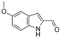 5-METHOXY-1H-INDOLE-2-CARBALDEHYDE Struktur