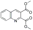 QUINOLINE-2,3-DICARBOXYLIC ACID DIMETHYL ESTER Struktur