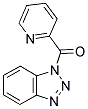 1-(2-PYRIDYLCARBONYL)BENZOTRIAZOLE Struktur