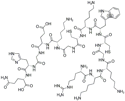 ARG-LYS-LYS-GLY-CYS-TRP-LYS-CYS-GLY-LYS-GLU-GLY-HIS-GLN Struktur
