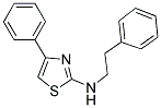 4-PHENYL-N-(2-PHENYLETHYL)-1,3-THIAZOL-2-AMINE Struktur