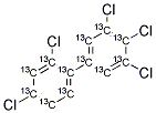 13C12-2',3,4,4',5-PENTACHLOROBIPHENYL Struktur