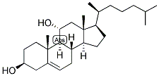 20-ISO-5-CHOLESTEN-3-BETA, 11-ALPHA-DIOL Struktur