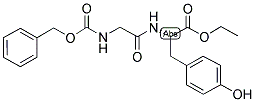 CBZ-GLY-L-TYR ETHYL ESTER Struktur