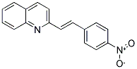 2-[(E)-2-(4-NITROPHENYL)VINYL]QUINOLINE Struktur