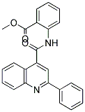 METHYL 2-{[(2-PHENYLQUINOLIN-4-YL)CARBONYL]AMINO}BENZOATE Struktur