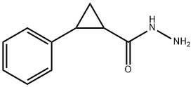 2-PHENYL-CYCLOPROPANECARBOXYLIC ACID HYDRAZIDE Struktur