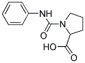 1-(ANILINOCARBONYL)PYRROLIDINE-2-CARBOXYLIC ACID Struktur