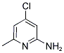 4-CHLORO-6-METHYLPYRIDIN-2-AMINE Struktur