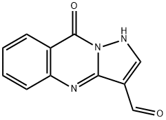 9-OXO-1,9-DIHYDRO-PYRAZOLO[5,1-B]QUINAZOLINE-3-CARBALDEHYDE Struktur