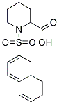 1-(2-NAPHTHYLSULFONYL)PIPERIDINE-2-CARBOXYLIC ACID Struktur