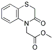 4-(METHOXYCARBONYLMETHYL)-2H-1,4-BENZOTHIAZIN-3(4H)-ONE Struktur