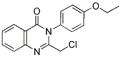 2-(CHLOROMETHYL)-3-(4-ETHOXYPHENYL)QUINAZOLIN-4(3H)-ONE Struktur