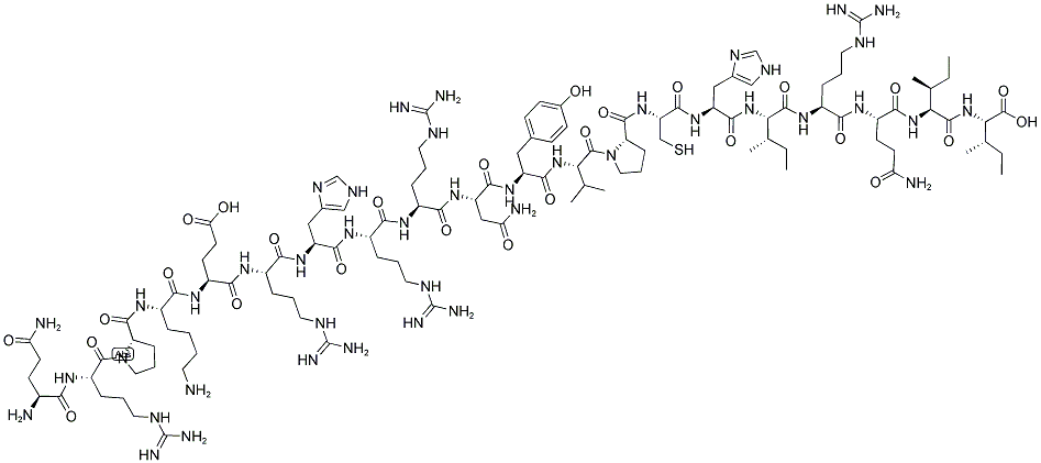 GLN-ARG-PRO-LYS-GLU-ARG-HIS-ARG-ARG-ASN-TYR-VAL-PRO-CYS-HIS-ILE-ARG-GLN-ILE-ILE Struktur