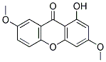 1-HYDROXY-3,7-DIMETHOXYXANTHONE Struktur