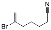 6-BROMO-6-HEPTENENITRILE Struktur