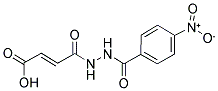 4-(2-(4-NITROBENZOYL)HYDRAZINO)-4-OXO-2-BUTENOIC ACID Struktur