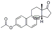 1,3,5(10), 6,8(14-BETA)-ESTRAPENTAEN-3-OL-17-ONE ACETATE Struktur