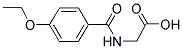 (4-ETHOXY-BENZOYLAMINO)-ACETIC ACID Struktur