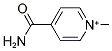 4-(AMINOCARBONYL)-1-METHYLPYRIDINIUM Struktur