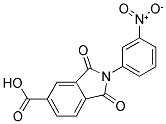 2-(3-NITROPHENYL)-1,3-DIOXOISOINDOLINE-5-CARBOXYLIC ACID Struktur