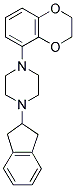 1-(2,3-DIHYDRO-1,4-BENZODIOXIN-5-YL)-4-(2,3-DIHYDRO-1H-INDEN-2-YL)-PIPERAZINE Struktur