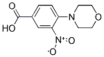 4-MORPHOLIN-4-YL-3-NITRO-BENZOIC ACID Struktur