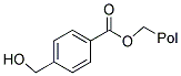 4-HYDROXYMETHYL-BENZOYLOXYMETHYL RESIN Struktur