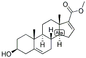 5,16-ANDROSTADIEN-3-BETA-OL-17-BETA-CARBOXYLIC ACID METHYL ESTER Struktur