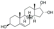 5-ANDROSTEN-3-BETA, 16-ALPHA, 17-ALPHA-TRIOL Struktur