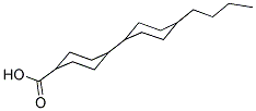 4'-BUTYL-1,1'-BI(CYCLOHEXYL)-4-CARBOXYLIC ACID Struktur