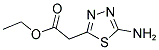 ETHYL 2-(5-AMINO-1,3,4-THIADIAZOL-2-YL)ACETATE Struktur