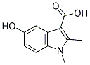 5-HYDROXY-1,2-DIMETHYL-1H-INDOLE-3-CARBOXYLIC ACID Struktur