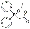 (ETHOXYCARBONYLMETHYL)DIPHENYLPHOSPHINE OXIDE Struktur