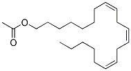 DELTA 8-11-14 HOMO GAMMA LINOLENYL ACETATE Struktur