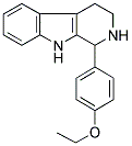 1-(4-ETHOXYPHENYL)-2,3,4,9-TETRAHYDRO-1H-BETA-CARBOLINE Struktur