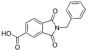 2-BENZYL-1,3-DIOXOISOINDOLINE-5-CARBOXYLIC ACID Struktur