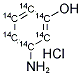 3-AMINOPHENOL HYDROCHLORIDE, [14C(U)] Struktur