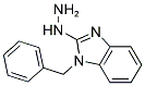 1-BENZYL-2-HYDRAZINO-1H-BENZIMIDAZOLE Struktur